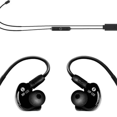 Mackie MP-120-BTA | Professional In-Ear Monitors | Single Dynamic Driver | Bluetooth Adapter image 2