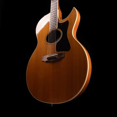 Pre-Owned Guild FS 46-CE Crossroads Series Natural Acoustic Electric With OHSC image 4
