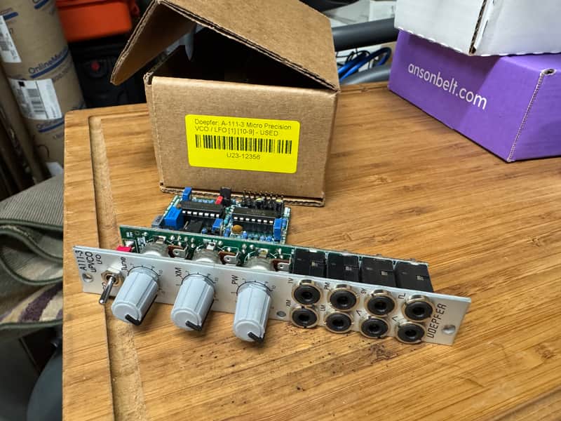 Doepfer A-111-3 uPVCO Micro Precision VCO / VCLFO 2010s - Silver image 1