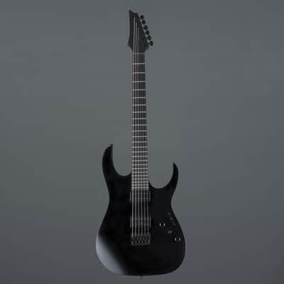 Ibanez Iron Label RGRTB621-BKF Black Flat - Electric Guitar image 2