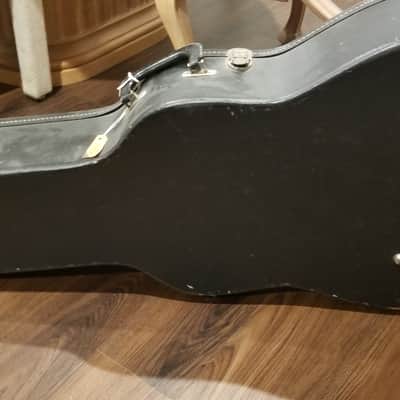 Victoria hard shell case for 1960's Fender, other models, fits d-28, adj-50  1960's black/blue image 2
