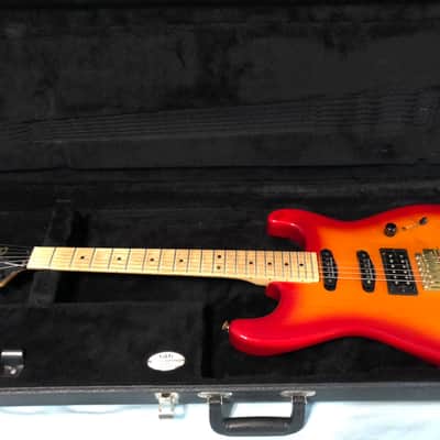 Charvel San Dimas Custom Shop 2005 Cherry Sunburst image 1