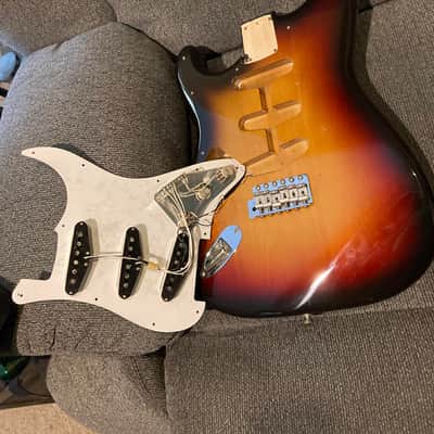Left Handed 2010's MIJ Fender '67RI Reissue Stratocaster Loaded Body image 6