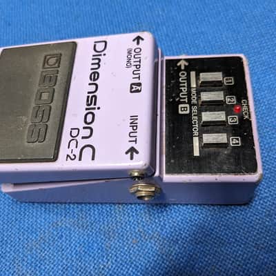 Boss DC-2 Dimension C (Blue Label) 1985 - 1989 - Purple image 6