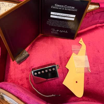 Gibson 1958 Custom Shop Standard Les Paul Wildwood Made 2 Measure  2019 - Candy Apple Red Gloss image 13