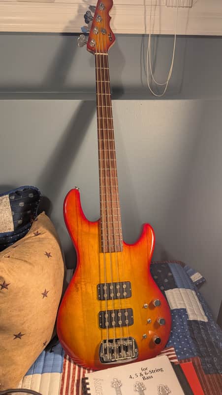 G&L L-2000 Bass: Cherryburst Excellence at an Unbeatable Price
