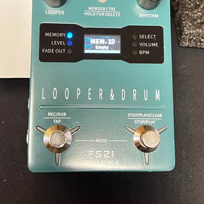 Flamma FS21 Looper & Drum 2021 - Present - Teal image 1