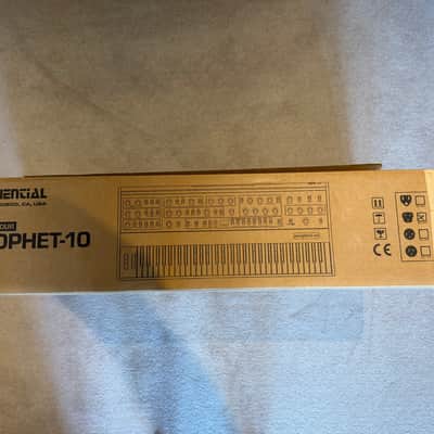 Sequential Prophet-10 Rev 4 61-Key 10-Voice Polyphonic Synthesizer 2020 - Present - Black with Wood Sides image 10