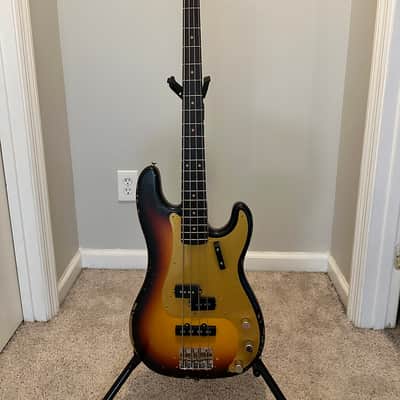 MJT/ MusiKraft PJ- Brazilian Rosewood - Aged Sunburst image 1