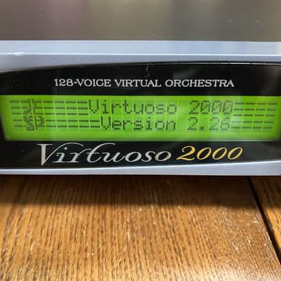 E-MU Systems Virtuoso 2000 Rackmount 128 Voice Virtual Orchestra For Sale + 3 Sound ROMs image 3