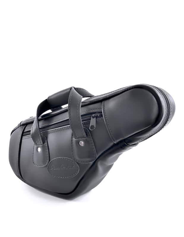 Curved Soprano Saxophone Gig Bag - Leather image 1