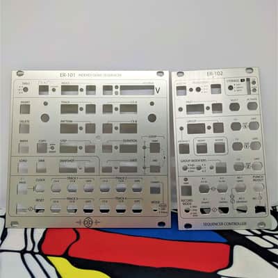 Orthogonal Devices ER-101/102 // 4-track CV/gate sequencer w/expander and aluminum alt panel image 2