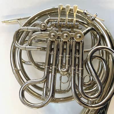 Mint Open Box Conn 8D Double French Horn in Solid Nickel-Silver; with Case and Mouthpiece image 5