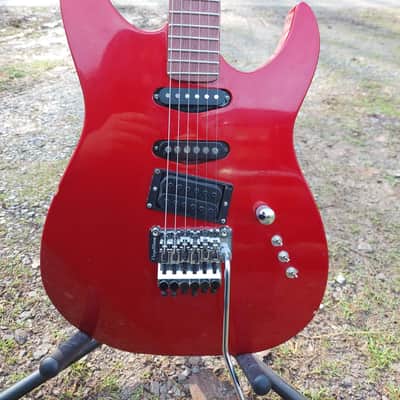 Kramer American Pacer Custom I Purpleheart Fretboard Stainless Steel frets Dimarzio PAF Brass Block image 2
