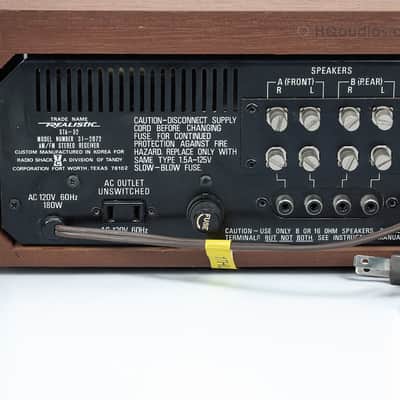 Realistic STA-52 Vintage Stereo Receiver – Professionally Restored – 1-Year Warranty image 18