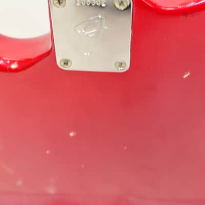 Vintage 1965 Fender Mustang Electric Guitar, Dakota Red w/ Case image 19