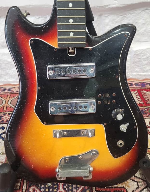 PROJECT! Teisco ET-200 Sunburst 1966-68 Japan image 1