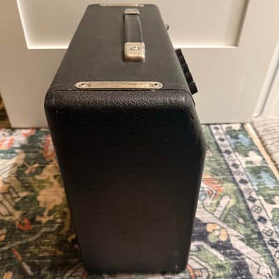 1965 Fender Vibro Champ Blackface 6- Watt 1x8" Guitar Combo image 7