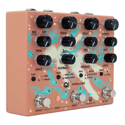Walrus Audio Qi Etherealizer Multi Effect Pedal - Terracotta - Open Box image 3