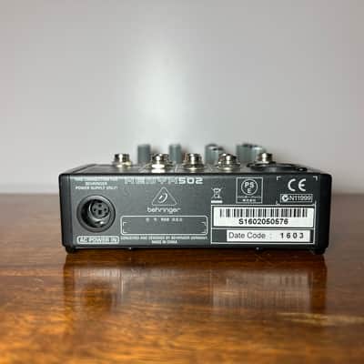 Behringer Xenyx 502 5-Input Compact Mixer 2019 - Present - Standard image 7