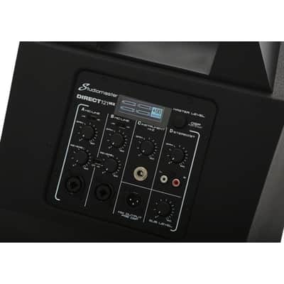 Studiomaster Direct 121 MX Line Array Pa System With Covers - BLACK image 4