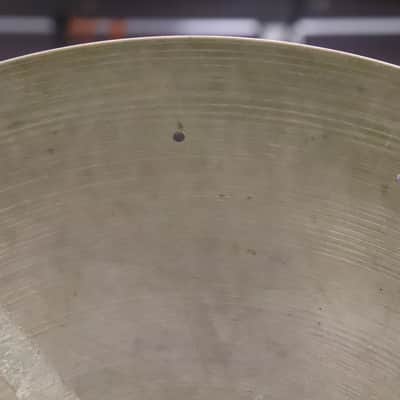 Zildjian 21" A Avedis Sizzle Ride Cymbal Vintage 1960's 2,711g's image 9