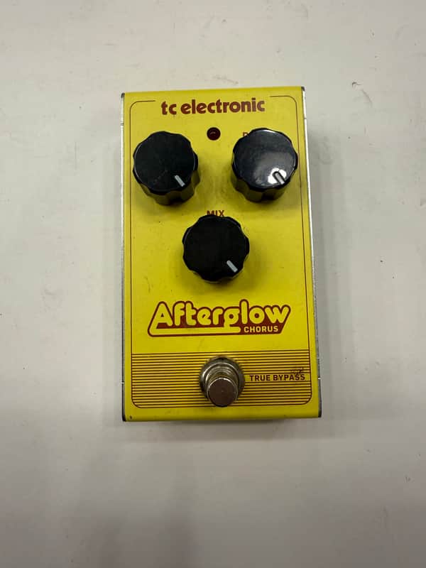 TC Electronic Afterglow Analog Chorus True Bypass Guitar Effect Pedal image 1