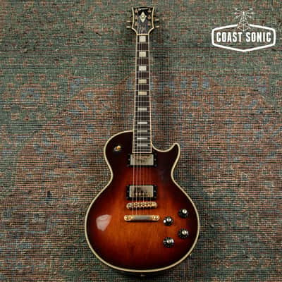 1982 Greco EGC68-50 Super Power Made in Japan Les Paul Custom Violin Burst image 2