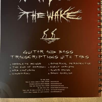 Voivod - The Wake - Guitar and Bass tab / tablature Book image 2