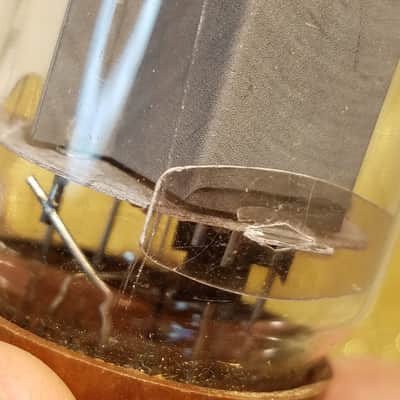 Perfect match Tung-Sol Pair (2) 5881 tNOS AT1000 TESTED Vacuum Tubes Brown Base 6L6WGB rugged 6L6 Beam Power Tetrode 1954-1963 image 7