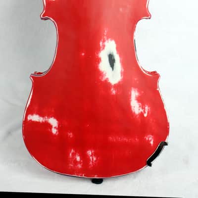 Custom Painted Unbranded 4/4 Violin - Painted Aged and Worn With New Case image 4