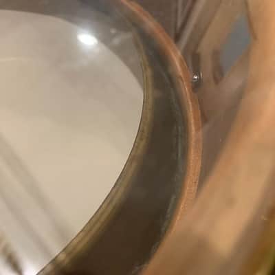 1928 Slingerland Fancher Model 5.5x14 Snare Drum in Sea Green Pearl image 12