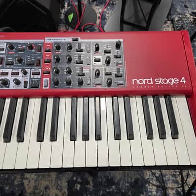 Nord Stage 4 HA88 Hammer Action 88-Key Digital Piano 2023 - Present - Red image 4