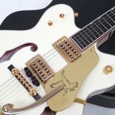 2018 Gretsch White Falcon Limited Edition 62 Reissue G6136T-62-LTD - White Finish - COA & Case Candy! image 10