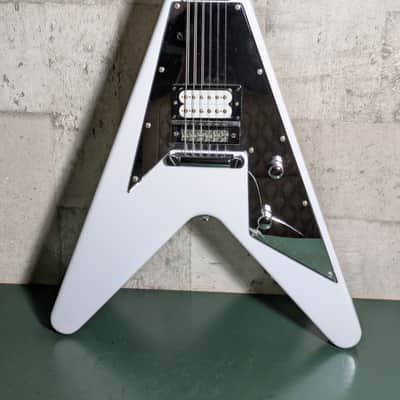 Washburn USA Custom Shop PSV2200 KISS Paul Stanley 2011 White image 2