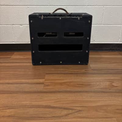 Ampeg Model J-12T Jet II 15-Watt 1x12" Guitar Combo 1995 - 2006 - Rehoused in 1960’s Reverberocket Cab - Blue Check image 4