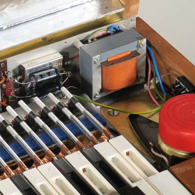 Hohner Pianet L electro-mechanical piano with built-in speakers + legs + documentation (serviced) image 13