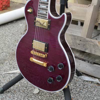Gibson Made to Measure Les Paul Custom 2021 in Transparent Purple Gloss w/Full Warranty! image 7