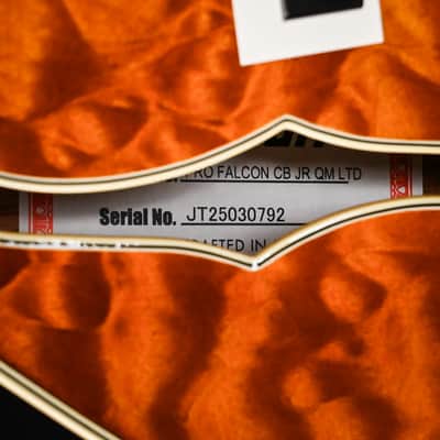 Gretsch Limited Edition Falcon Center Block Jr. w/ Bigsby & Quilted Maple- Roundup Orange 2025 (JT25030792) image 16