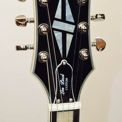Epiphone Les Paul Custom LTD Electric Guitar, Silver Burst w/ Case image 8