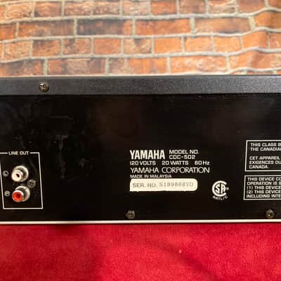 Yamaha CDC-502 5 disc CD Player(non-functioning) image 7
