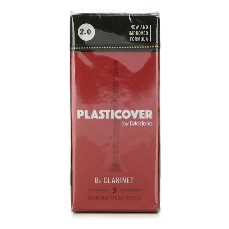 Rico RRP05BCL200 Plasticover Bb Clarinet Reeds - Strength 2.0 (5-Pack) 2010s - Standard image 1
