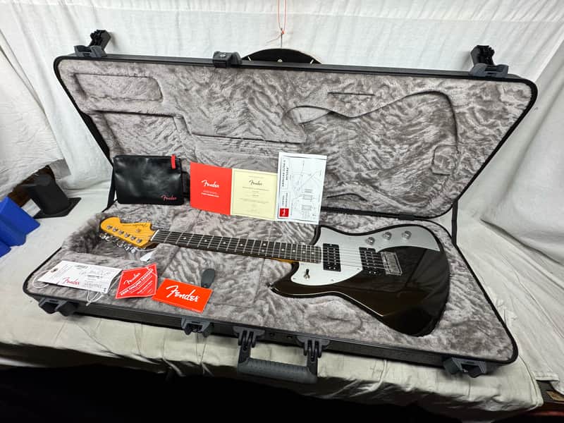 Fender American Ultra II 2 Meteora Guitar with COA + Case 2025 - Texas Tea / Ebony fingerboard image 1