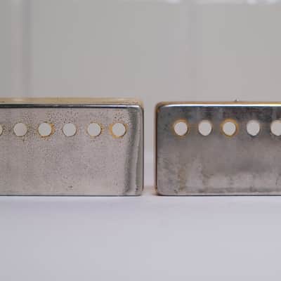 Immagine 1980s Vintage Gibson PAT. NO. 2,737,842 Humbucker Set | Green Coil Wire | ~7.75k - 12