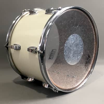 Vintage Ludwig Made in USA Monroe NC S/L Series 9x13” Rack Tom Drum 1981-1983 White Cortex Granitone Pre-Rockers image 4
