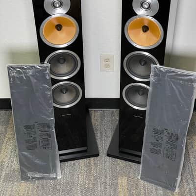 B&W Bowers & Wilkens Speakers CM9 CM-9 Black image 1