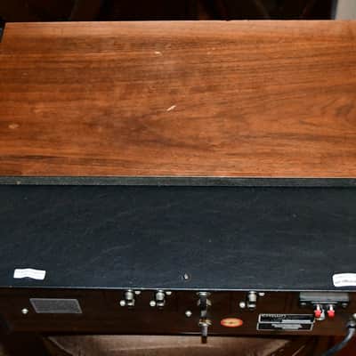Crown International Radio Electronics FM1 Digital Tuner with wooden case Vintage sep25 #22 1979 - wood image 6