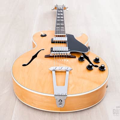 1981 Gibson ES-175 Vintage Hollowbody Guitar Natural, Time Capsule w/ Tim Shaw PAFs, Case image 11