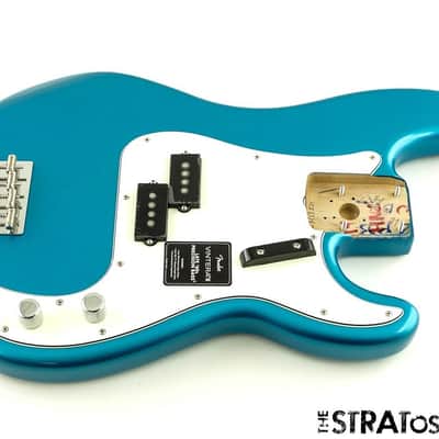 Fender Vintera III Late 60s Precision Bass LOADED BODY Lake Placid Blue image 1