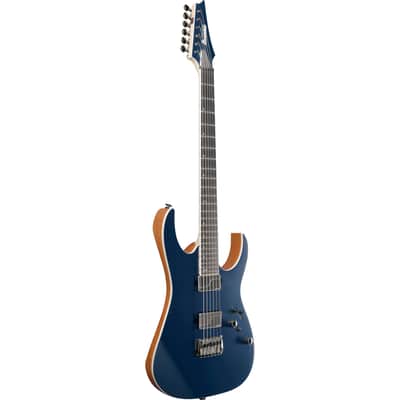 Ibanez RG5121R RG Prestige 6-String Electric Guitar - Dark Tide Blue Flat image 4